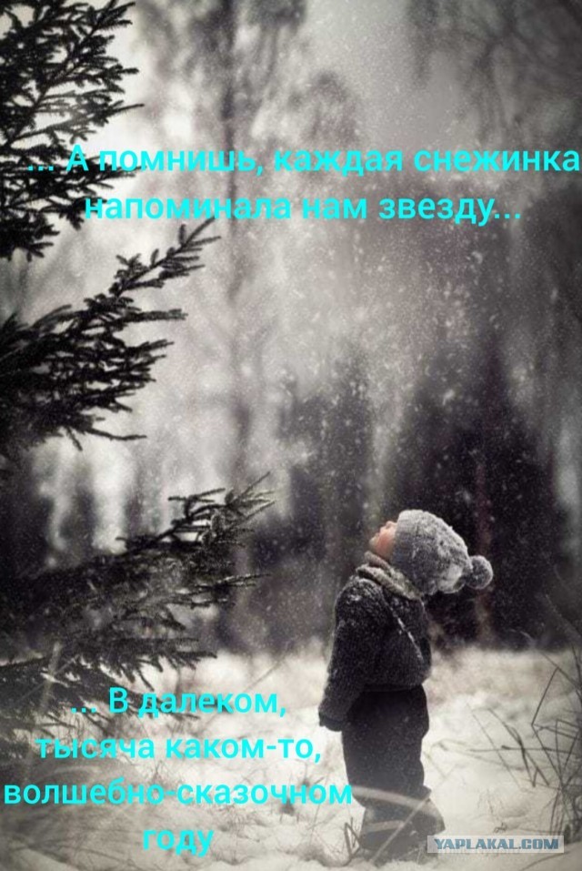 Не плачь, это ностальгия в глаз попала!
