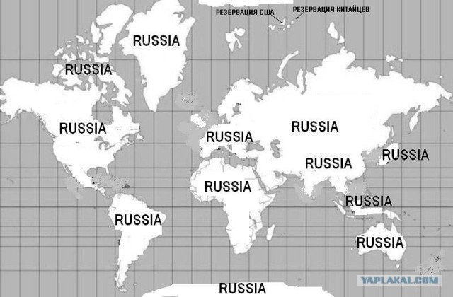 Пятничная карта мира