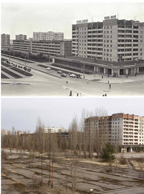 Припять через 30 лет