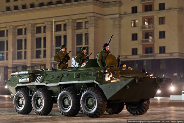 Репетиция парада 2011