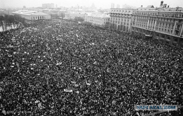 Прогулка по Москве 1996 года