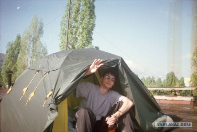 Вышел на балкон покурить.. и увидел это..