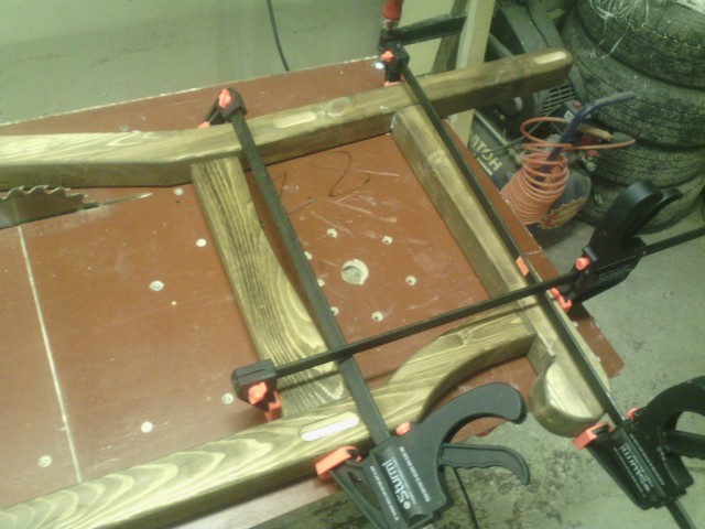 Садовая скамейка. Дебют