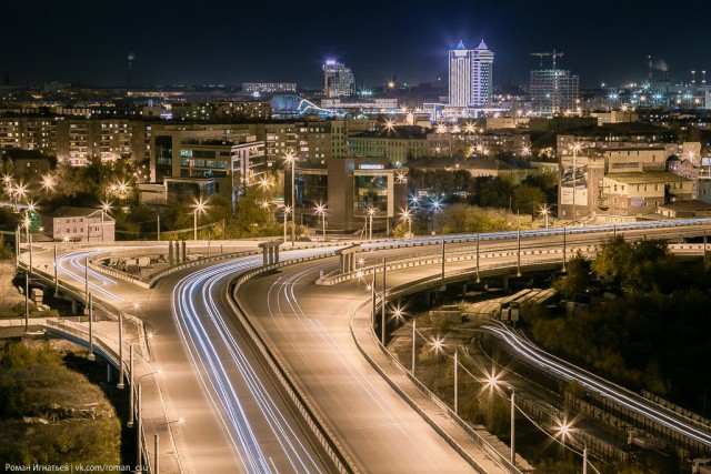 Челябинские мосты через Миасс