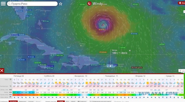 Ураган «Ирма» может достичь невероятной 5-й категории и обрушится на США
