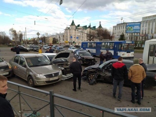 Карма настигла лихача на "Приоре"