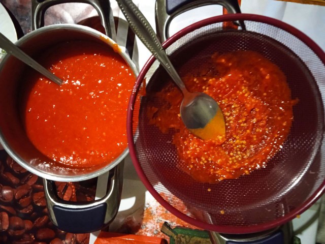 Новогодний острый соус из манадринов и хабанеро