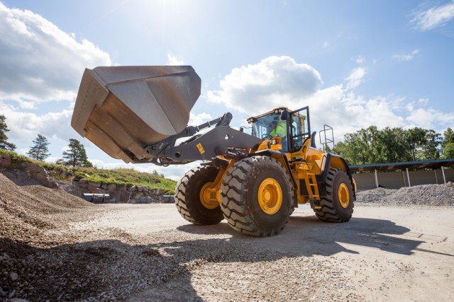 Полигон Volvo Construction Equipment в Швеции