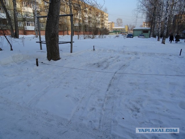 Захват парковок по-уральски.