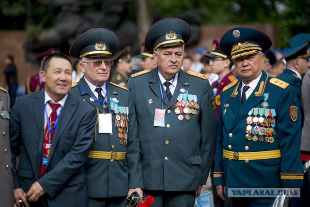Георгиевская лента в Казахстане. Астана