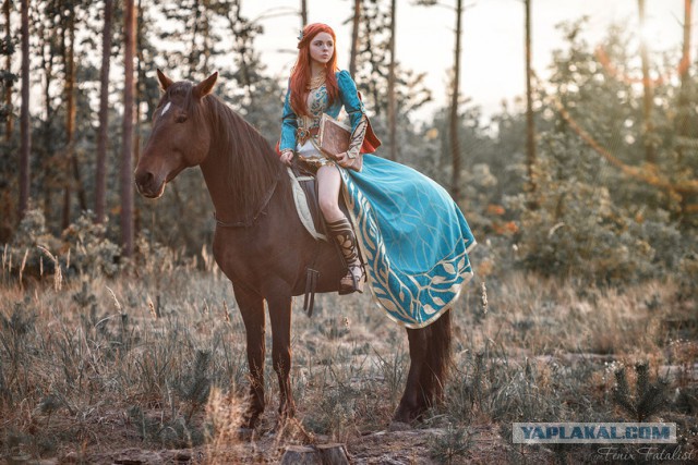 Россиянка показала Трисс Меригольд из «Ведьмака»