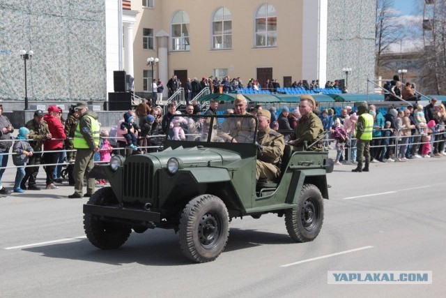 Фоторепортаж с  Парада Победы в Верхней Пышме
