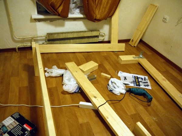 Кровать своими руками.