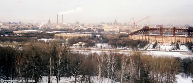 Прогулка по Москве 1995 года