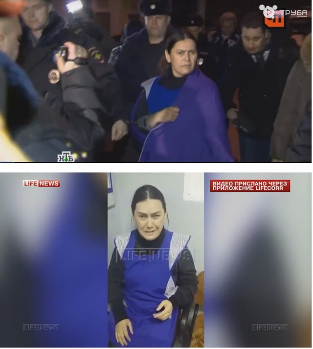 Видео допроса няни, убившей 4-летнюю девочку