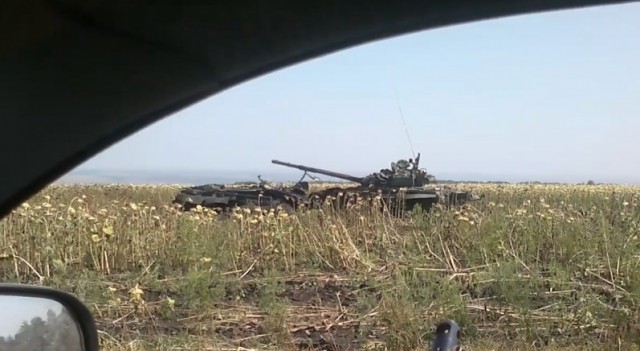 Бронетанковый апокалипсис. Подбитые танки вооружённых сил Новороссии