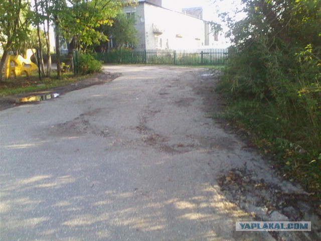 Лакинск, просто дорога от остановки до дома