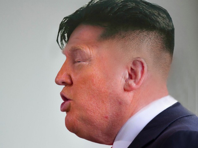 Фотожаба "Профиль Трампа"