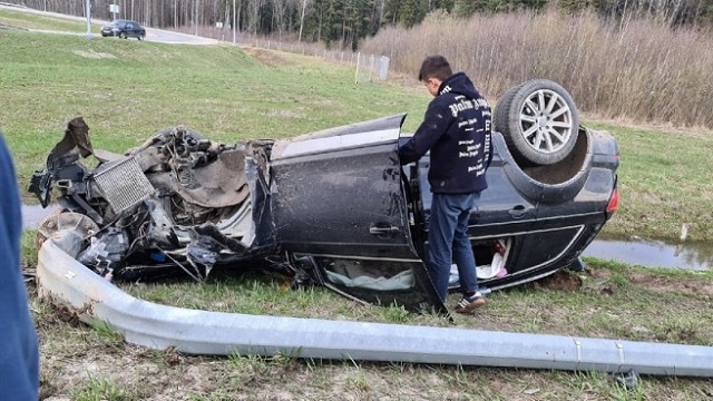 Блогер Большегруз 40 rus попал в серьёзное ДТП
