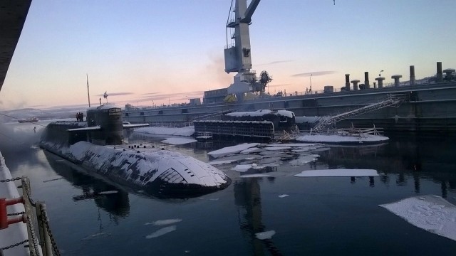 Советский и российский подводный флот на фото