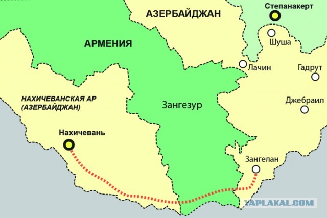 США хотят на 100 лет арендовать участок территории Армении
