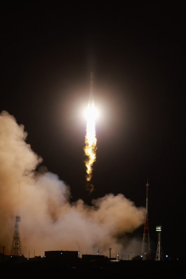 Ракета «Союз-2.1а» с кораблём «Прогресс МС-34» стартовала с Байконура, — Роскосмос.