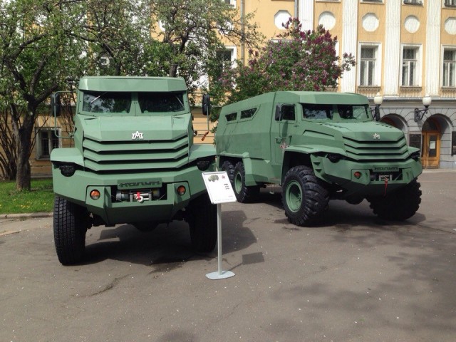 Броневики нового поколения