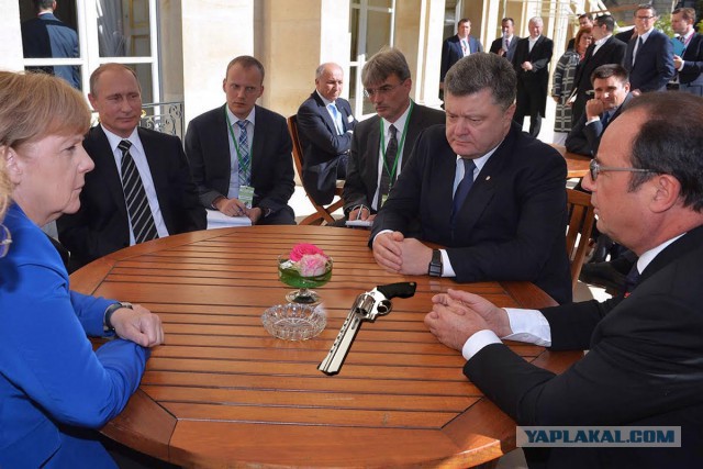 Фотожабы на встречу "большой четверки"