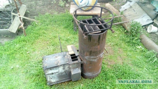 Печка "Ракета". НеПоходная. Для туристов-матрасников.