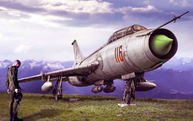 Авиация в рисунках...
