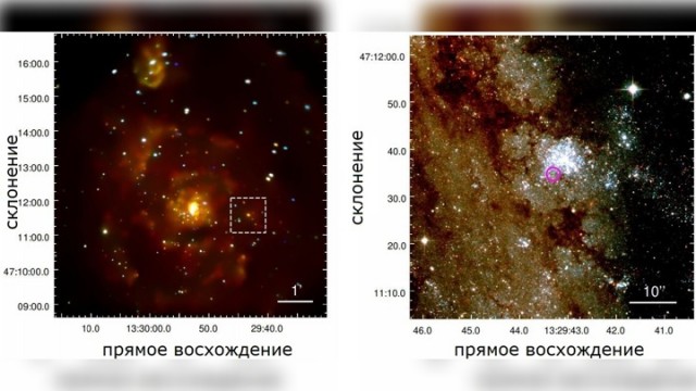 Открыта первая планета в другой галактике