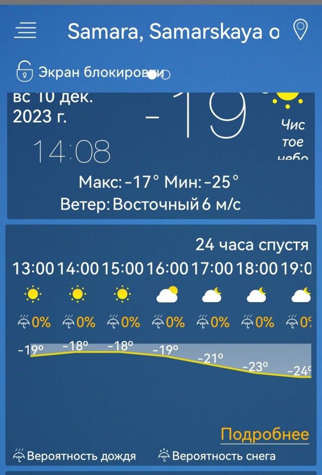 Как вам погода
