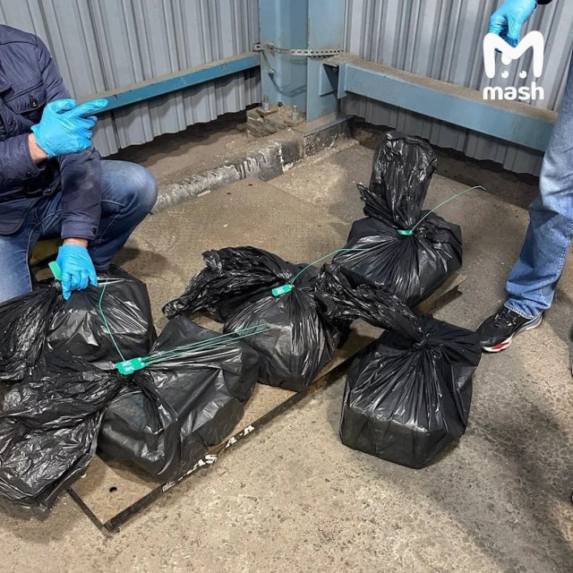 Партию кокаина на 500 000 000 рублей нашли в порту Санкт-Петербурга