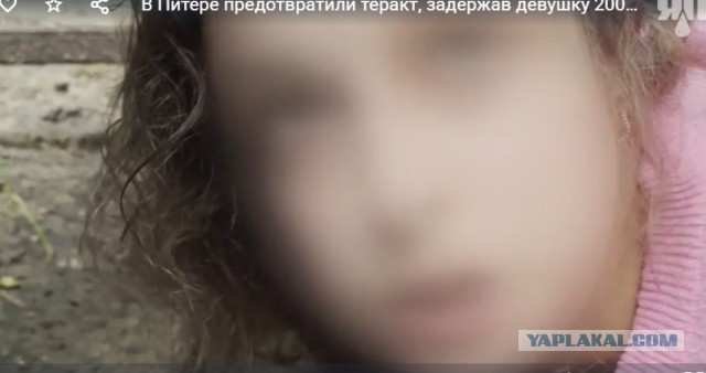В Питере предотвратили теракт, задержав девушку 2002 года рождения