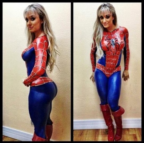 Вдувабельная паучиха.