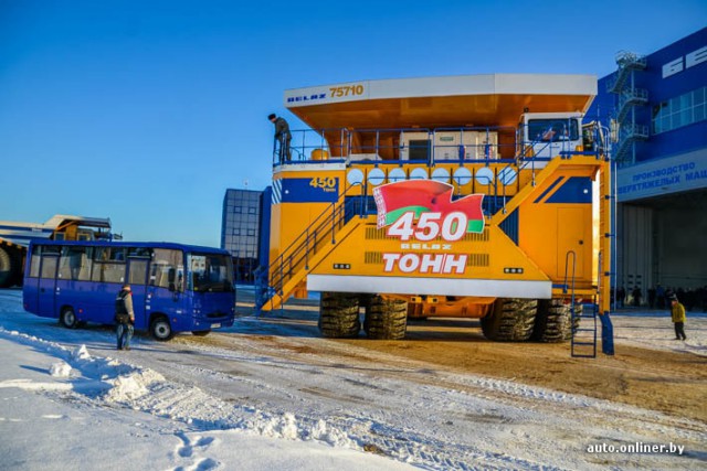 БЕЛАЗ 75710 тюнингованный
