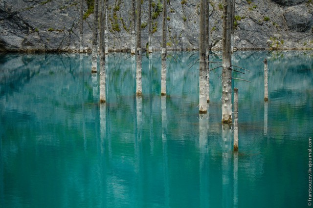 Озеро Каинды - Утонувший лес