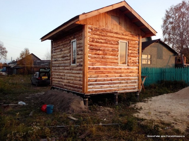 Первая в моей жизни стройка