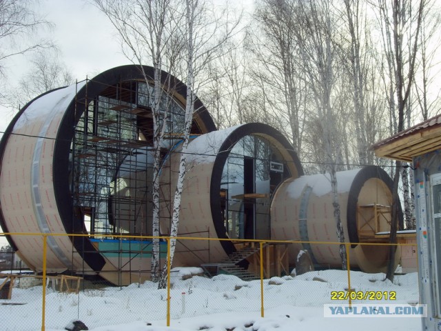 Строительство необычного дома