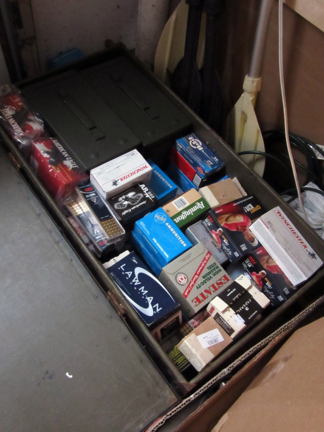 А вдруг что случится? А я без оружия..