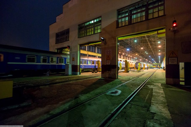 Смена железнодорожных тележек на российскую колею в Бресте