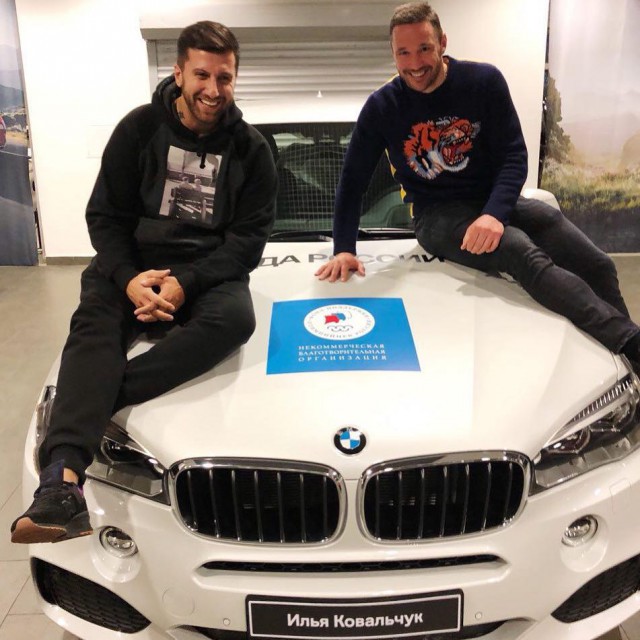 Ковальчук продаёт олимпийскую BMW X5, деньги пойдут на благотворительность