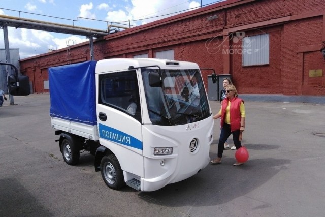 Начались продажи российского электрогрузовика «Муравей»