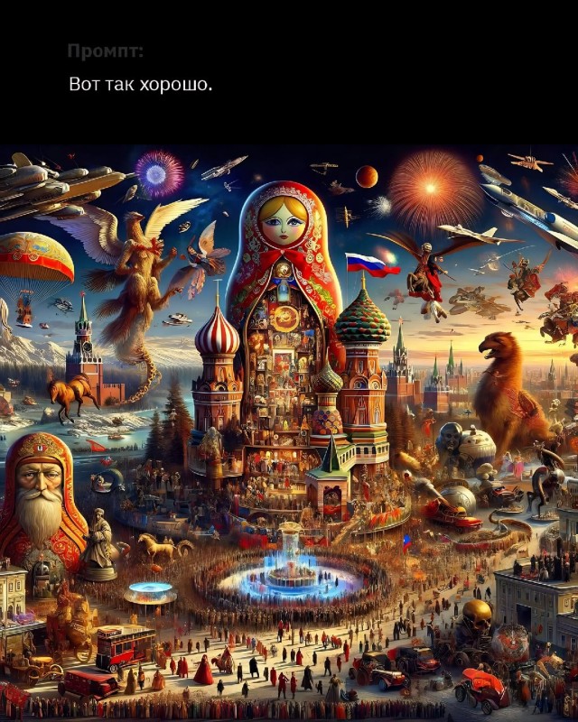 Уровень русскости - максимальный