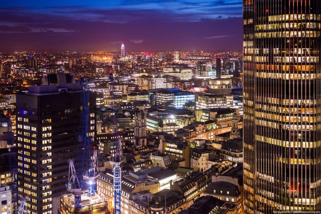 Вот такой Лондон.