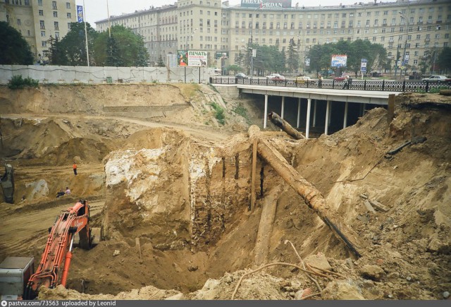 Прогулка по Москве 1999 года