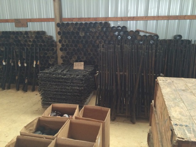 Оружейный склад перед распродажей