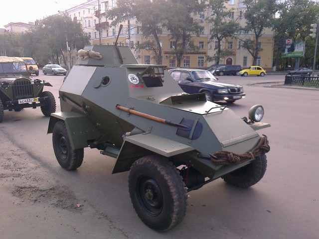 Мускульная сила: тест-драйв бронеавтомобиля БА-20