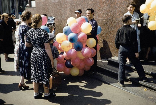 Уличная торговля в Москве 50-х