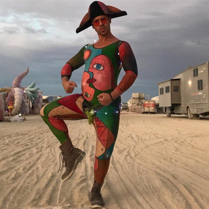 Экстравагантные посетители фестиваля "Burning Man 2019"